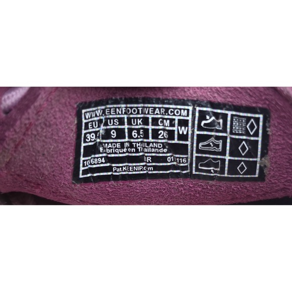 Keen Women's 9 Uneek Paracord Bungee Cord Rope Hiking Sandals Water Shoes Purple - Picture 11 of 12